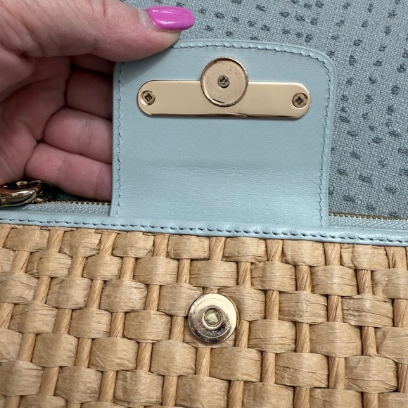 Spartina 449 Woven Bamboo Accent Wristlet - Picture 9 of 11